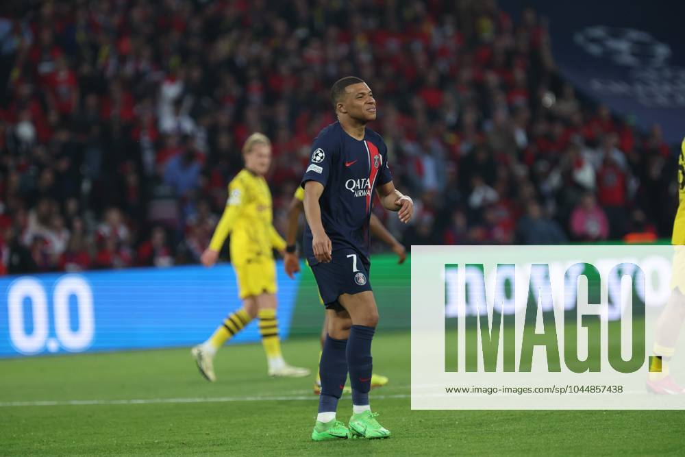 PSG - DORTMUND PHOTOPQR LE PARISIEN Le Parisien Arnaud Journois ; PARIS ; 07 05 2024 ; FOOTBALL , LIGUE DES CHAMPIONS UEFA , DEMI FINALE RETOUR , 07 05 2024 , PARIS , PARC DES PRINCES PARIS SG - BORUSSIA DORTMUND Kylian Mbappé. PHOTO LE PARISIEN ARNAUD JOURNOIS - France, Paris May 7, 2024 PSG vs Dortmund: Champions League PARIS France