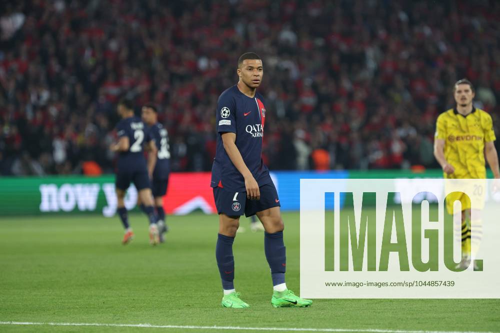 PSG - DORTMUND PHOTOPQR LE PARISIEN Le Parisien Arnaud Journois ; PARIS ; 07 05 2024 ; FOOTBALL , LIGUE DES CHAMPIONS UEFA , DEMI FINALE RETOUR , 07 05 2024 , PARIS , PARC DES PRINCES PARIS SG - BORUSSIA DORTMUND Kylian Mbappé. PHOTO LE PARISIEN ARNAUD JOURNOIS - France, Paris May 7, 2024 PSG vs Dortmund: Champions League PARIS France