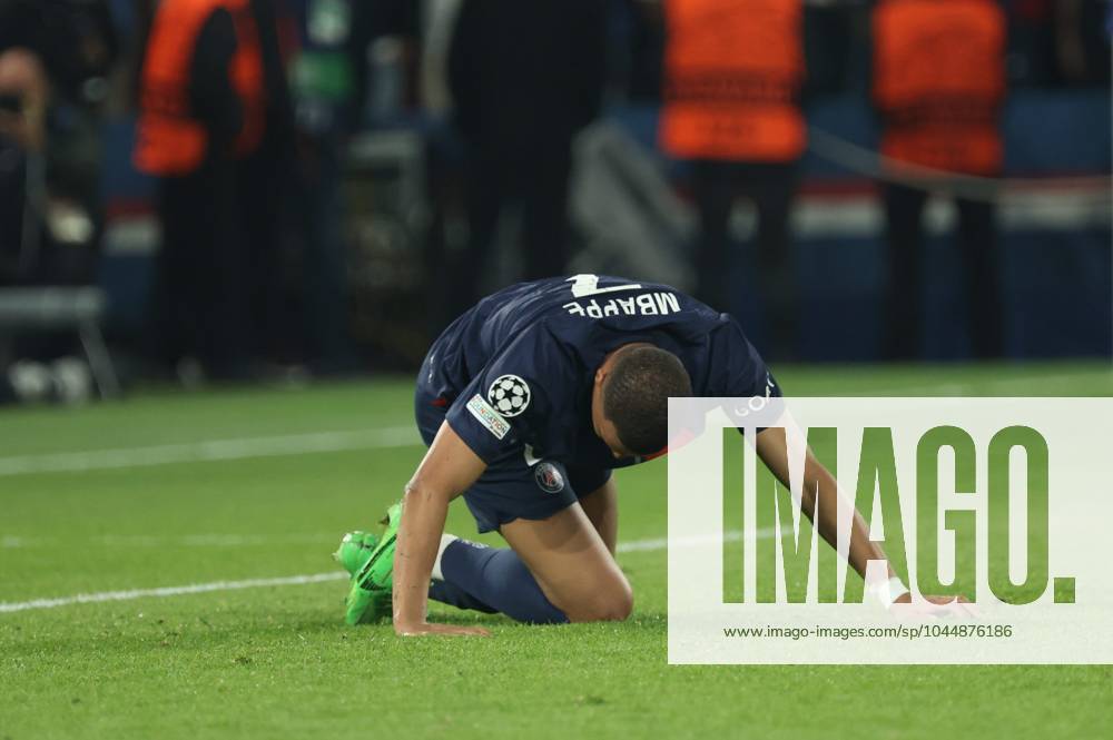 PSG - DORTMUND PHOTOPQR LE PARISIEN Le Parisien Arnaud Journois ; PARIS ; 07 05 2024 ; FOOTBALL , LIGUE DES CHAMPIONS UEFA , DEMI FINALE RETOUR , 07 05 2024 , PARIS , PARC DES PRINCES PARIS SG - BORUSSIA DORTMUND Kylian Mbappé. PHOTO LE PARISIEN ARNAUD JOURNOIS PARIS France