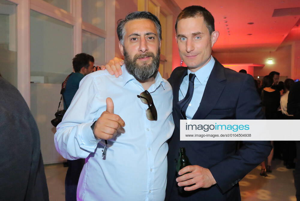 Deutscher Schauspielerpreis 29.05.2015 Schauspieler Kida Khodr Ramadan + Clemens Schick im Ellington Hotel, Nuernberger Strasse 50-55, Berlin, bei der Party nach der Verleihung Deutscher Schauspielerpreis - 29.05.2015 -