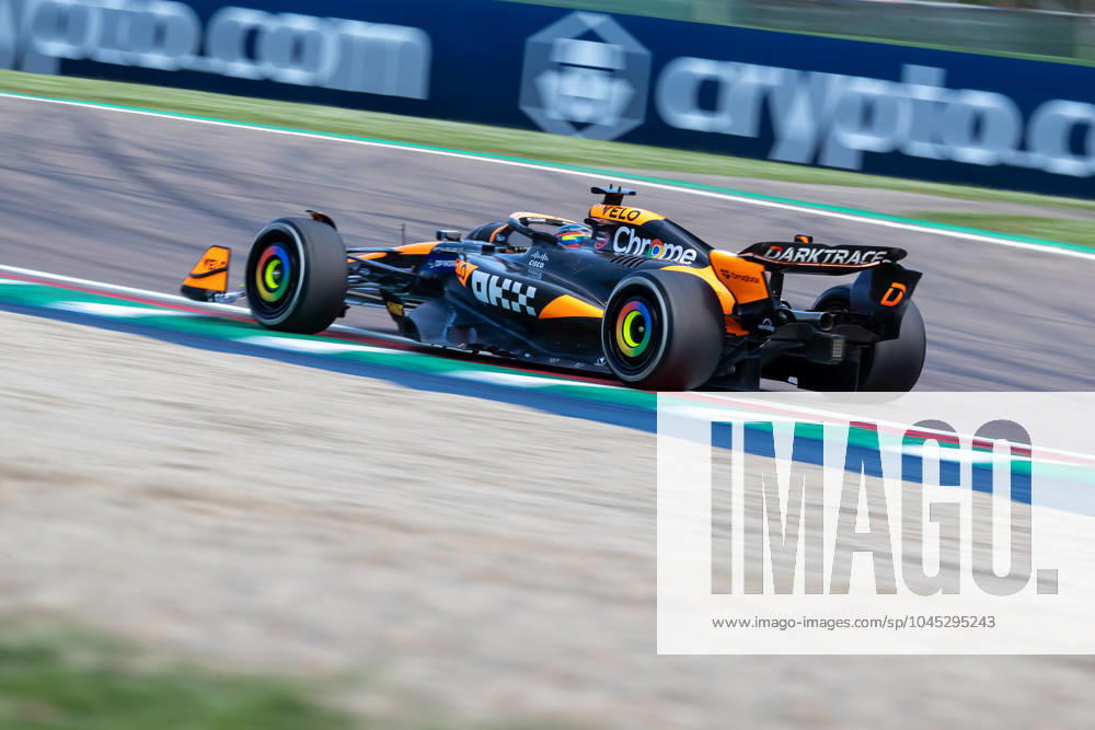 F1 GP Imola Italien Freitag, 17.05.2024 Oscar Piastri 81, McLaren Formula 1 Team; F1 GP Imola Italien Freitag
