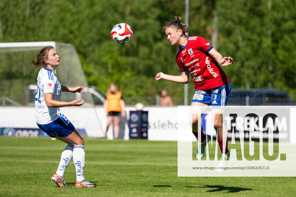 Vittsjös Julia Tunturi under fotbollsmatchen i Damallsvenskan mellan Vittsjö och IFK Norrköping den 18 maj 2024 i Vittsjö.