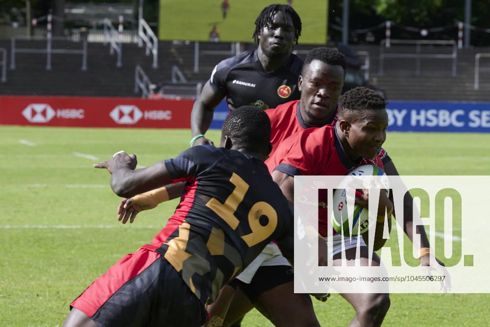 World Rugby Challengers Series 2024, Kenia 7s vs Uganda 7s Madrid Qualification, im Dantestadion München, 20240519, Rugby 7s, Munich 2024, Best Place, sportworld München Dantestadion Bayern Deutschland
