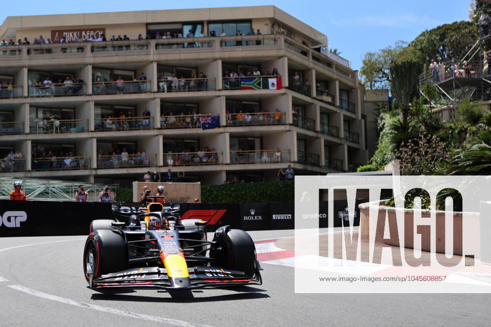 Max Verstappen (Red Bull Racing) on track during, Free Practice 3, F1 Gran Prix of Monaco, Monte-Carlo, May 25, 2024, Monaco, Monaco.