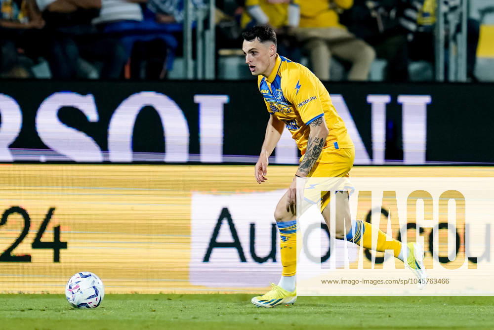 Frosinone Calcio v Udinese Calcio - Serie A TIM Nadir Zortea of Frosinone Calcio during the Serie A TIM match between Frosinone Calcio and Udinese Calcio at Stadio Benito Stirpe on May 26, 2024 in Frosinone, Italy. Frosinone Stadio Benito Stirpe Frosinone Italy