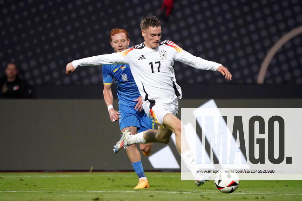 Männer Nationalmannschaft, Fussball, Freundschaftsspiel, Länderspiel, Testspiel, Deutschland-Ukraine , 03.06.2024, Max-Morlock Stadion Nürnberg Florian Wirtz Deutschland, Aktion, Einzelbild