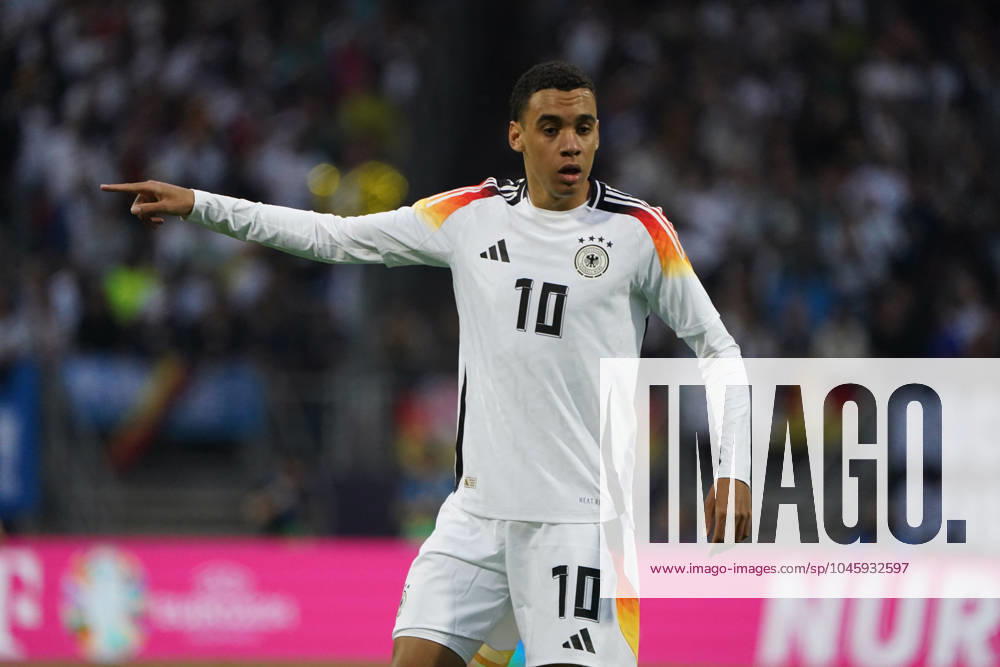 Männer Nationalmannschaft, Fussball, Freundschaftsspiel, Länderspiel, Testspiel, Deutschland-Ukraine , 03.06.2024, Max-Morlock Stadion Nürnberg Jamal Musiala , Deutschland, Aktion, Einzelbild