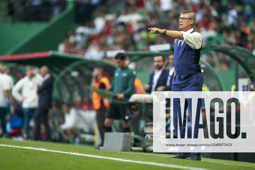 Portugal V Finland - International Friendly, Länderspiel, Nationalmannschaft Markku Kanerva, Head Coach of Finland, is reacting during the international friendly match between Portugal and Finland at Jose Alvalade Stadium in Lisbon, Portugal, on June 04, 2024. Lisbon Portugal