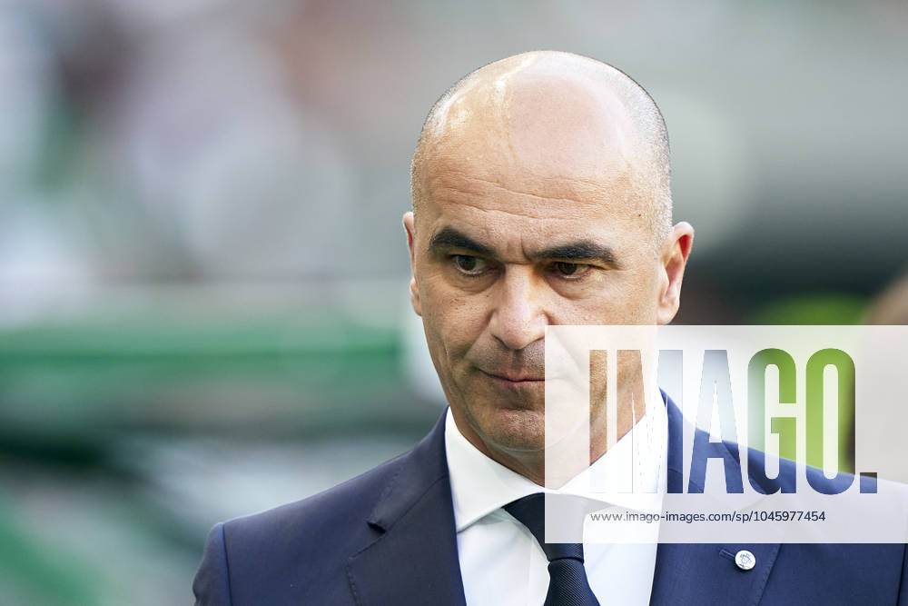 Portugal V Finland - International Friendly, Länderspiel, Nationalmannschaft Roberto Martinez, Head Coach of Portugal, is looking on prior to the international friendly match between Portugal and Finland at Jose Alvalade Stadium in Lisbon, Portugal, on June 04, 2024. Lisbon Portugal
