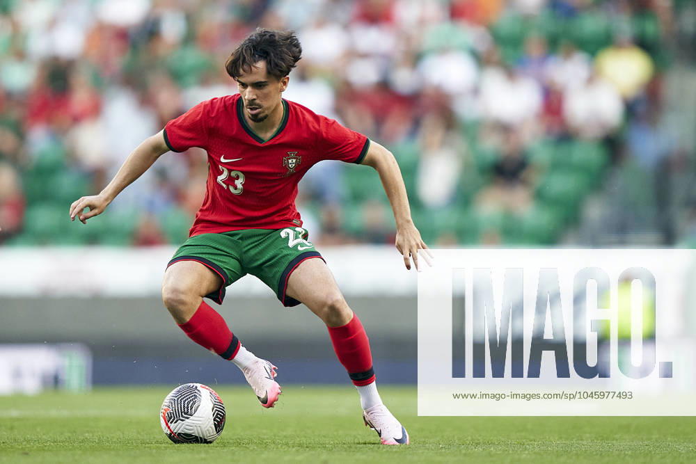 Portugal V Finland - International Friendly, Länderspiel, Nationalmannschaft Vitor Ferreira Vitinha of Portugal is playing during the international friendly match between Portugal and Finland at Jose Alvalade Stadium in Lisbon, Portugal, on June 4, 2024. Lisbon Portugal