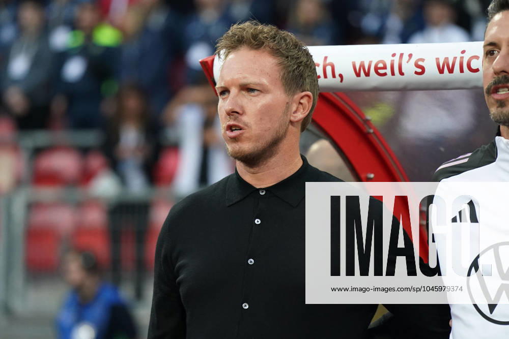 Männer Nationalmannschaft, Fussball, Freundschaftsspiel, Länderspiel, Testspiel, Deutschland-Ukraine , 03.06.2024, Max-Morlock Stadion Nürnberg Julian Nagelsmann Trainer, , Deutschland, Aktion, Einzelbild