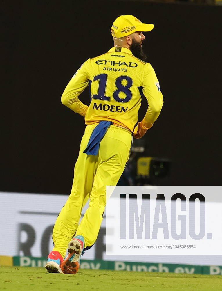 Cricket : Tata IPL 2024 Tata IPL 2024 : Chennai, India, 23rd April 2024: CSK Vs LSG : ( Chennai Super Kings Vs Lucknow Super Giants) In MAC Stadium Chennai. CSK WERE 210-4 IN 20 OVERS. LSG WON BY 6 WICKETS IN 19.3 OVERS. STONIS 124 NOT OUT.MOEEN ALI Seshadri SUKUMAR