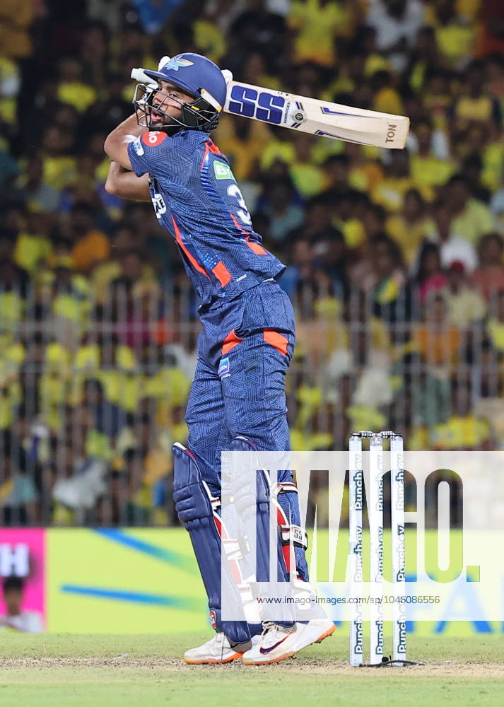 Cricket : Tata IPL 2024 Tata IPL 2024 : Chennai, India, 23rd April 2024: CSK Vs LSG : ( Chennai Super Kings Vs Lucknow Super Giants) In MAC Stadium Chennai. CSK WERE 210-4 IN 20 OVERS. LSG WON BY 6 WICKETS IN 19.3 OVERS. STONIS 124 NOT OUT. Seshadri SUKUMAR