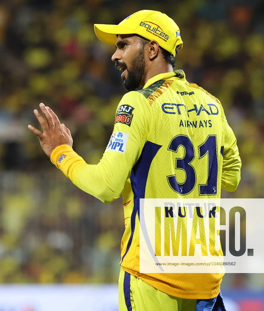 Cricket : Tata IPL 2024 Tata IPL 2024 : Chennai, India, 23rd April 2024: CSK Vs LSG : ( Chennai Super Kings Vs Lucknow Super Giants) In MAC Stadium Chennai. CSK WERE 210-4 IN 20 OVERS. LSG WON BY 6 WICKETS IN 19.3 OVERS. STONIS 124 NOT OUT. Ruthuraj Seshadri SUKUMAR
