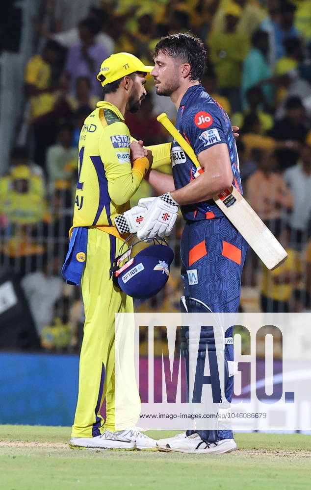 Cricket : Tata IPL 2024 Tata IPL 2024 : Chennai, India, 23rd April 2024: CSK Vs LSG : ( Chennai Super Kings Vs Lucknow Super Giants) In MAC Stadium Chennai. CSK WERE 210-4 IN 20 OVERS. LSG WON BY 6 WICKETS IN 19.3 OVERS. STONIS 124 NOT OUT. Seshadri SUKUMAR