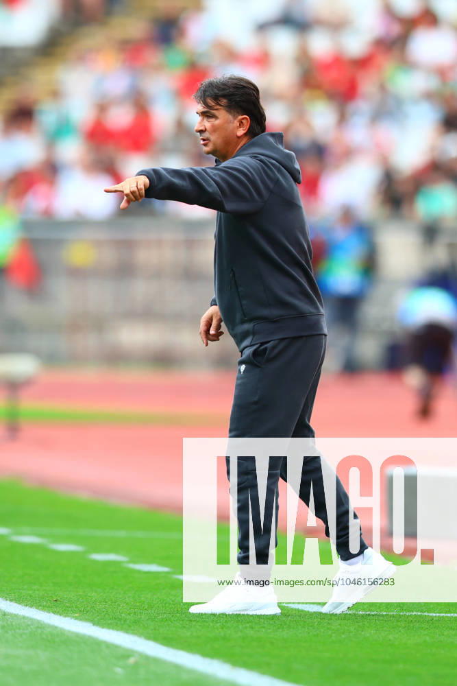 Portugal Fussball Nationalmannschaft, Selecao, 08.06.2024, Portugal - Kroatien , Freundschaftsspiel ,Vorbereitungsspiel zur Europameisterschaft 2024 , Trainer Zlatko Dalić (Kroatien)