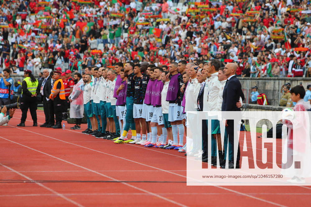 Portugal Fussball Nationalmannschaft, Selecao, 08.06.2024, Portugal - Kroatien , Freundschaftsspiel ,Vorbereitungsspiel zur Europameisterschaft 2024 ,