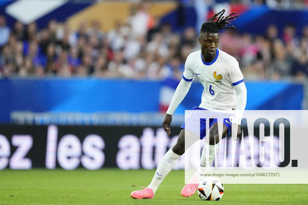 France v Canada - International Friendly, Länderspiel, Nationalmannschaft Eduardo Camavinga central midfield of France and Real Madrid during the friendly match between France and Canada at Nouveau Stade Bordeaux on June 9, 2024 in Bordeaux, France. Bordeaux France