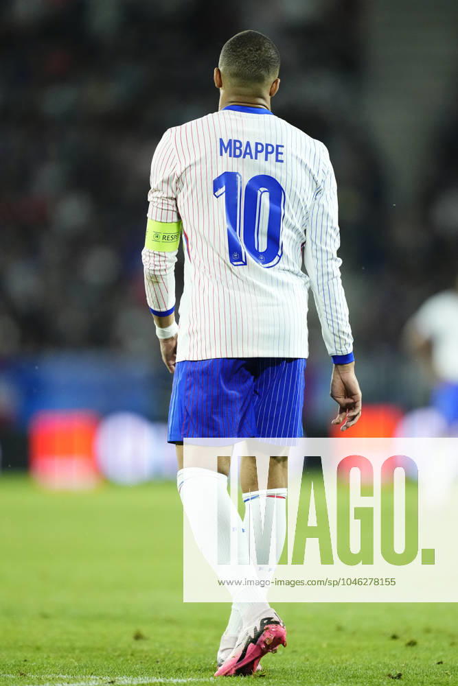 France v Canada - International Friendly, Länderspiel, Nationalmannschaft Kylian Mbappe centre-forward of France and Real Madrid during the friendly match between France and Canada at Nouveau Stade Bordeaux on June 9, 2024 in Bordeaux, France. Bordeaux France