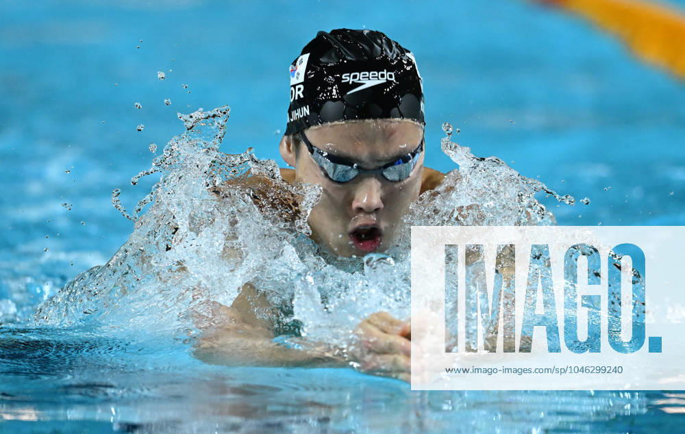 SWIMMING AUSTRALIAN TRIALS, Se-Bom Lee in action during the heats of the men?s 200 metre Individual Medley on day 4 of the 2024 Australian Swimming Trials at the Brisbane Aquatic Centre in Brisbane, Thursday, June 13, 2024. ( NO ARCHIVING, , NO USE IN BOOKS WITHOUT CONSENT BRISBANE QUEENSLAND AUSTRALIA