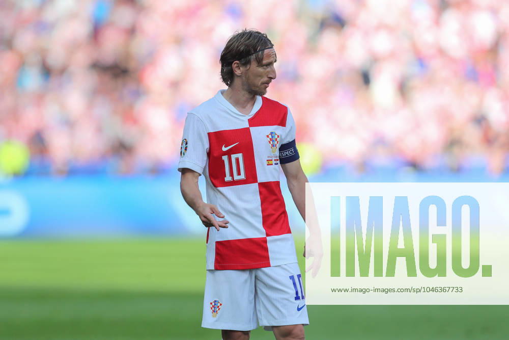 Fussball EM 2024, Spanien - Kroatien, v.l. Luka Modric (Krotaien, 10) Berlin