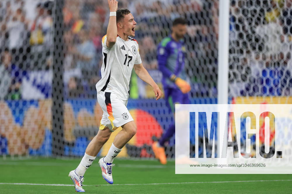 Germany v Scotland: Group A - UEFA EURO, EM, Europameisterschaft,Fussball 2024 Florian Wirtz (Germany) is scoring his team s first goal during the UEFA European Championship, EM, Europameisterschaft Group A match between Germany and Scotland at Allianz Arena in Munich, Germany, on Friday