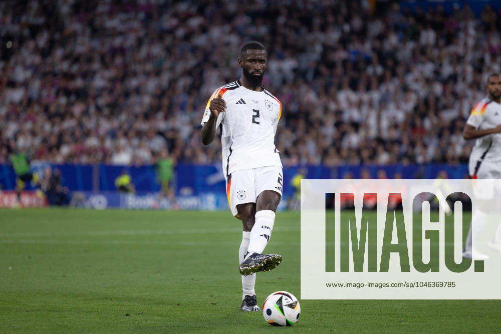 Germany v Scotland: Group A - UEFA EURO, EM, Europameisterschaft,Fussball 2024 Antonio Rudiger (Germany) is playing during the UEFA European Championship, EM, Europameisterschaft Group A match between Germany and Scotland at Allianz Arena in Munich, Germany, on June 14, 2024.