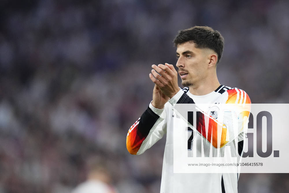 Germany v Scotland: Group A - UEFA EURO, EM, Europameisterschaft,Fussball 2024 Kai Havertz attacking midfield of Germany and Arsenal FC during the UEFA EURO 2024 group stage match between Germany and Scotland at Munich Football Arena on June 14, 2024 in Munich, Germany. Munich Germany
