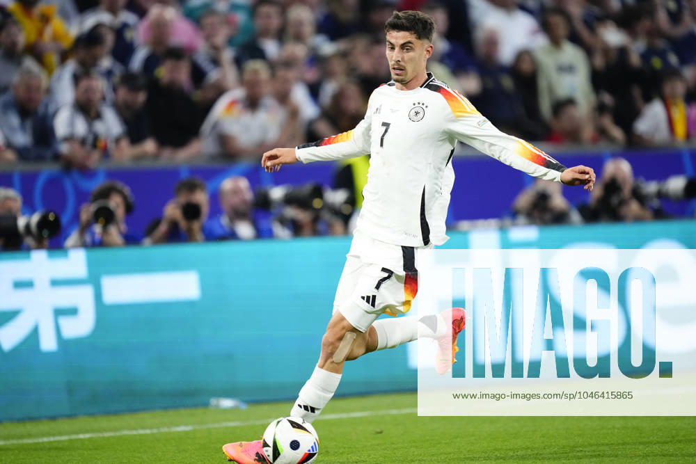 Germany v Scotland: Group A - UEFA EURO, EM, Europameisterschaft,Fussball 2024 Kai Havertz attacking midfield of Germany and Arsenal FC during the UEFA EURO 2024 group stage match between Germany and Scotland at Munich Football Arena on June 14, 2024 in Munich, Germany. Munich Germany