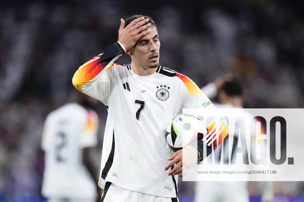 Germany v Scotland: Group A - UEFA EURO, EM, Europameisterschaft,Fussball 2024 Kai Havertz attacking midfield of Germany and Arsenal FC during the UEFA EURO 2024 group stage match between Germany and Scotland at Munich Football Arena on June 14, 2024 in Munich, Germany. Munich Germany