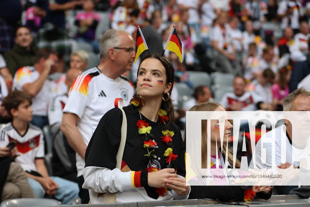 Fussball, Herren, UEFA Europameisterschaft 2024, Eröffnungsspiel, Gruppe A, Deutschland - Schottland, Die Fans der deutschen Nationalmannschaft München Allianz Arena Bayern Deutschland (DE)