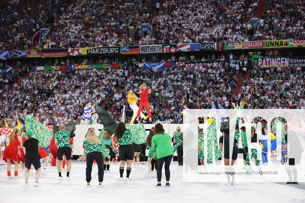 Fussball, Herren, UEFA Europameisterschaft 2024, Eröffnungsspiel, Gruppe A, Deutschland - Schottland, Die Eröffnungsfeier der Europameisterschaft 2024 München Allianz Arena Bayern Deutschland (DE)