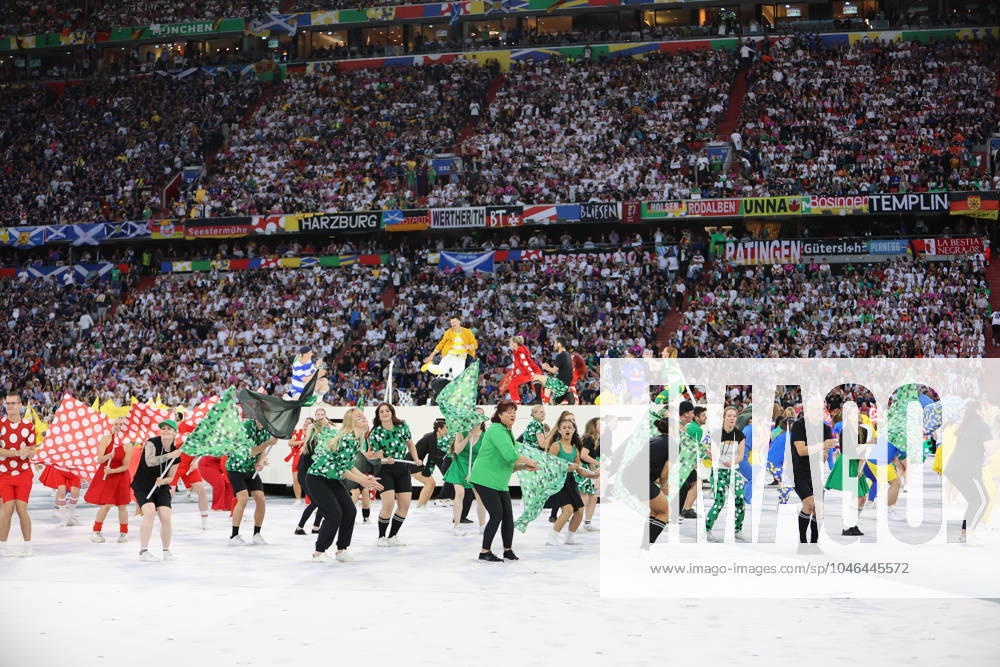 Fussball, Herren, UEFA Europameisterschaft 2024, Eröffnungsspiel, Gruppe A, Deutschland - Schottland, Die Eröffnungsfeier der Europameisterschaft 2024 München Allianz Arena Bayern Deutschland (DE)