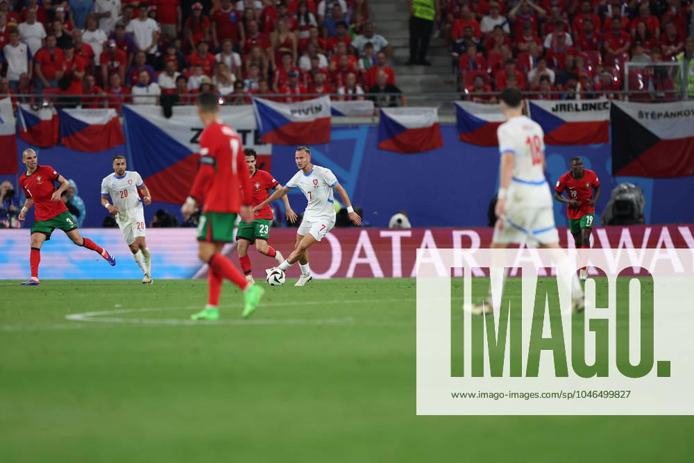 Leipzig Stadium Leipzig, Tuesday, June 18, 2024 UEFA EURO, EM, Europameisterschaft,Fussball 2024 Germany, Group F stage Matchday 1 Group F Portugal - Czechia,