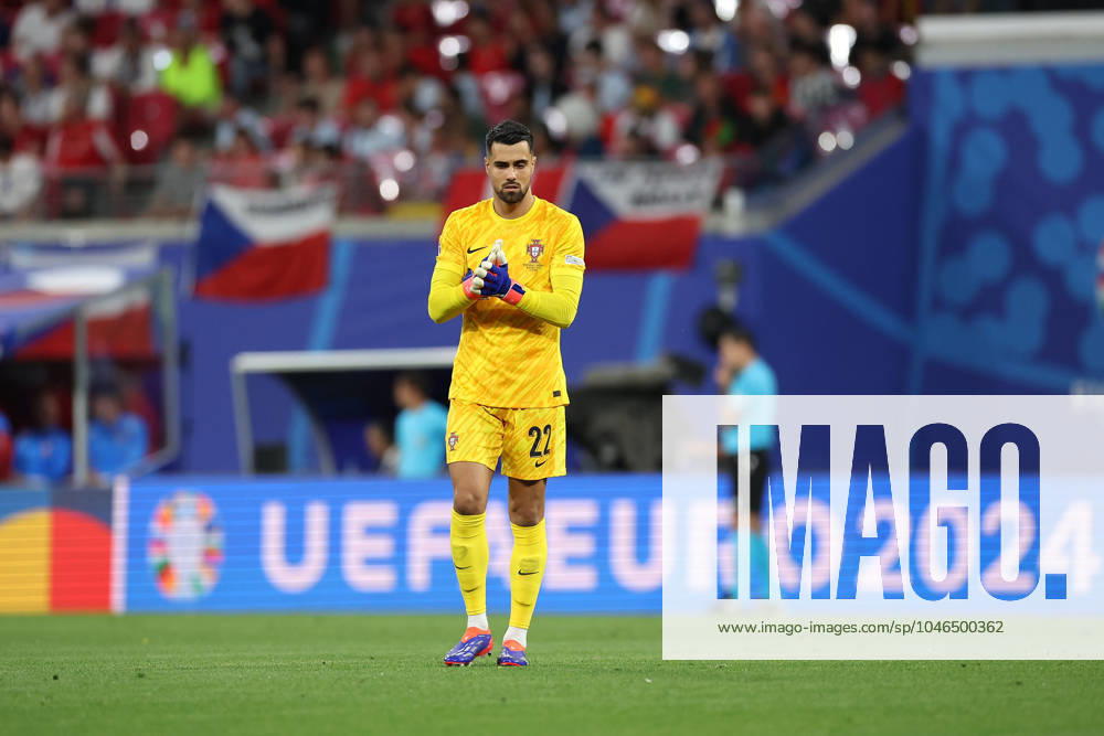 Leipzig Stadium Leipzig, Tuesday, June 18, 2024 UEFA EURO, EM, Europameisterschaft,Fussball 2024 Germany, Group F stage Matchday 1 Group F Portugal - Czechia, goalkeeper, Torwart Diogo Costa (Portugal)