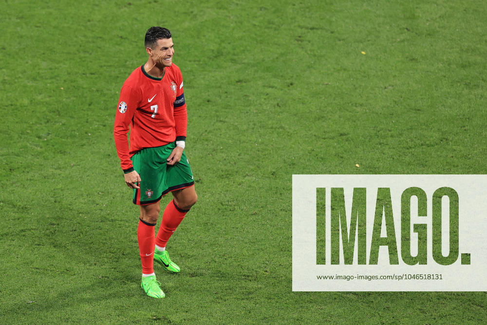 Football - UEFA EURO, EM, Europameisterschaft,Fussball 2024 - Group F - Portugal v Czech Republic 18th June 2024 - UEFA EURO 2024 - Group F - Portugal v Czech Republic - Cristiano Ronaldo of Portugal - Photo: Simon Stacpoole Offside. Leipzig Germany