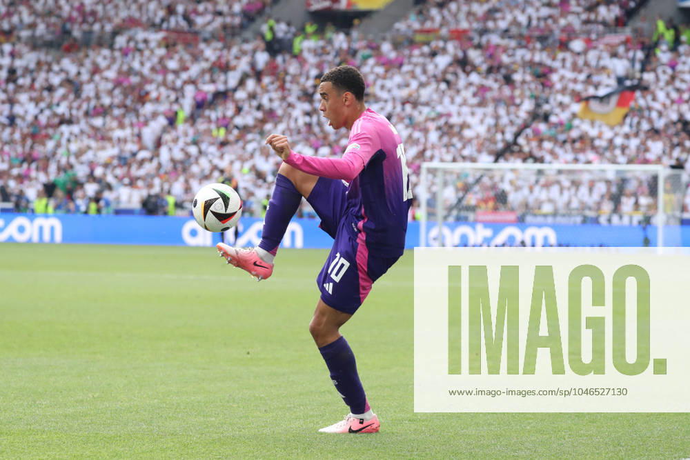 Germany - UEFA EURO, EM, Europameisterschaft,Fussball 2024 - Germany vs Hungary - 19 06 2024 GERMANY, STUTTGART, JUNE 19. Jamal Musiala of Germany during the UEFA EURO 2024 group A stage match between Germany and Hungary. On June 19, 2024 at Stuttgart Arena in Stuttgart, Germany. Photo by Manuel Blondeau AOP.Press Stuttgart Stuttgart Arena Germany