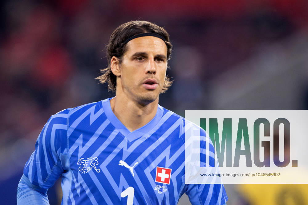 Torwart SOMMER Yann (SUI) Gruppenphase Gruppe A Schottland (SCO) - Schweiz (SUI) 1:1 am 19.06.2024 Stadion Koeln, Cologne Stadium, Fussball UEFA EURO, EM, Europameisterschaft,Fussball 2024 GERMANY vom 14.06.2024 - 14.07.2024. Â