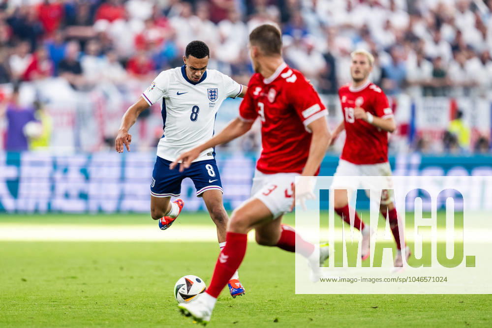 Trent Alexander-Arnold of England during the UEFA EURO, EM, Europameisterschaft,Fussball 2024 Football Championship match between Denmark and England on June 20, 2024 in Frankfurt. Photo: Mathias Bergeld BILDBYRAN kod MB MB0939 fotboll football soccer fotball fotbolls-em europamästerskap em uefa euro uefa european football championship euro 2024 danmark denmark england bbeng