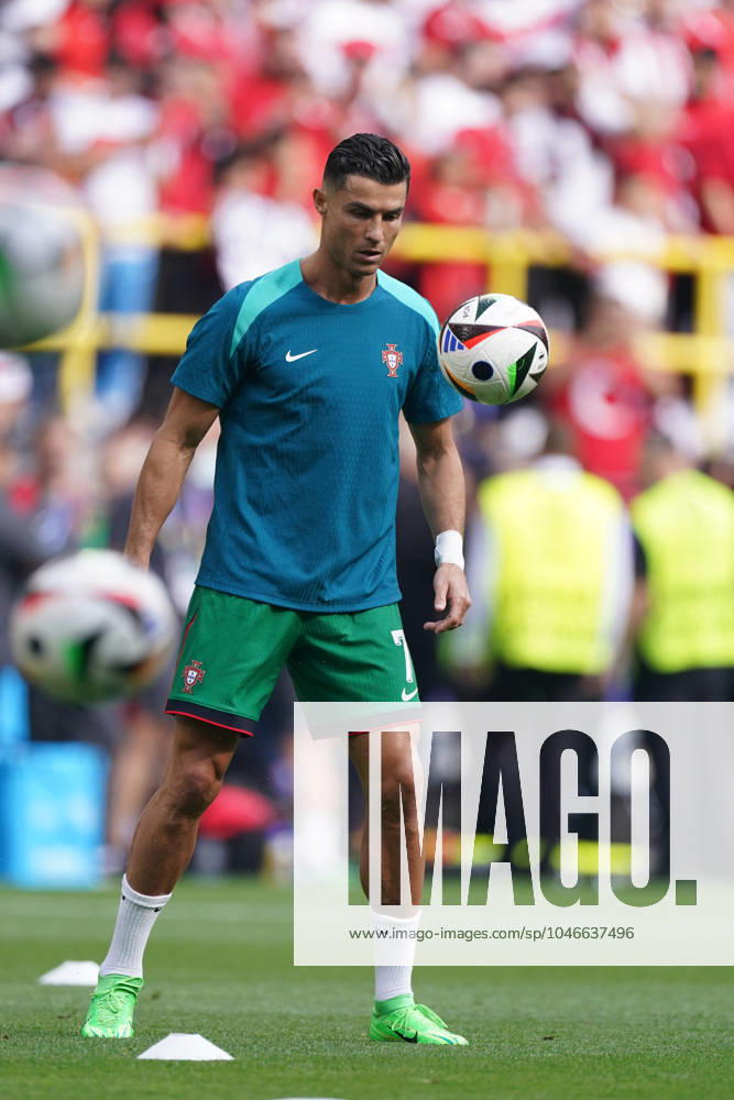 2024-06-22 Turkiye v Portugal - Group F - UEFA EURO, EM, Europameisterschaft,Fussball 2024 DORTMUND, GERMANY - JUNE 22: Cristiano Ronaldo of Portugal during the Group F - UEFA EURO 2024 match between Turkiye and Portugal at BVB Stadion Dortmund on June 22, 2024 in Dortmund, Germany. (Photo by Joris Verwijst BSR Agency) Dortmund Germany Content not available for redistribution in The Netherlands directly or indirectly through any third parties.