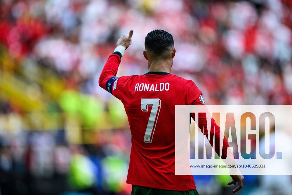 DORTMUND, GERMANY - 22 JUNE, 2024: Cristiano Ronaldo The football match of EURO 2024 Turkey vs Portugal at Signal Iduna Park