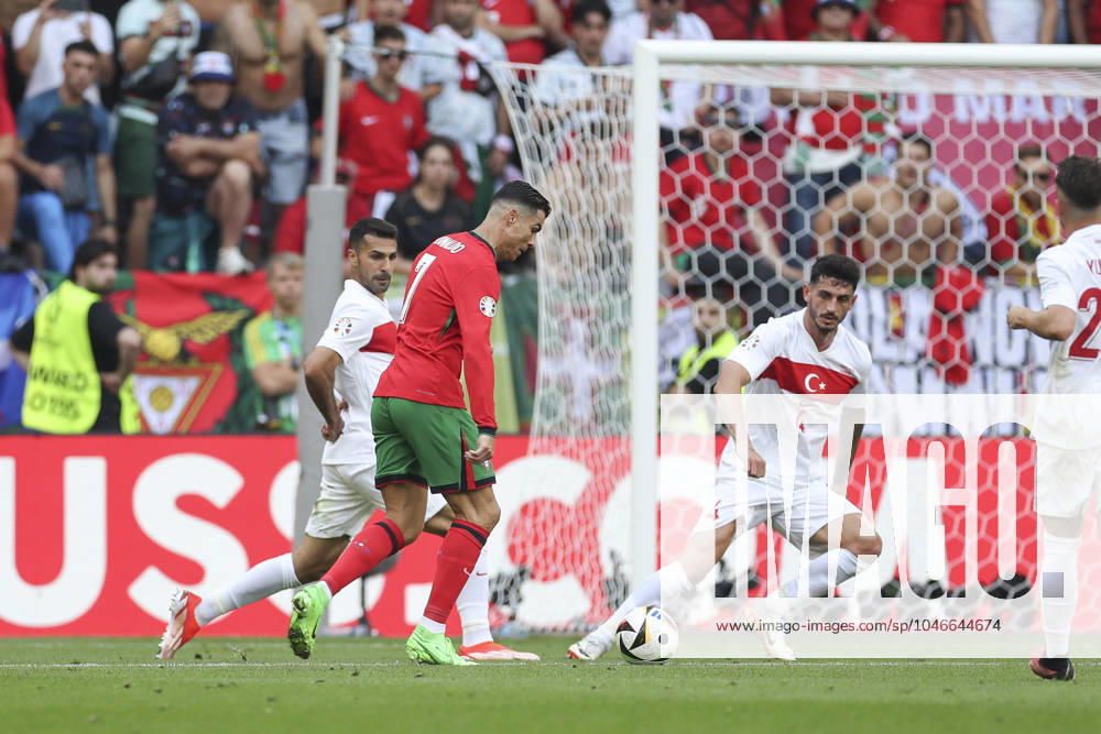 Turkey v Portugal, Dortmund Portugal Cristiano Ronaldo shoots at goal during the Turkey vs Portugal UEFA Group F match at the BVB Stadion, Dortmund, Germany on 22 June 2024 Editorial use only. All images are copyright Every Second Media Limited. No images may be reproduced without prior permission.