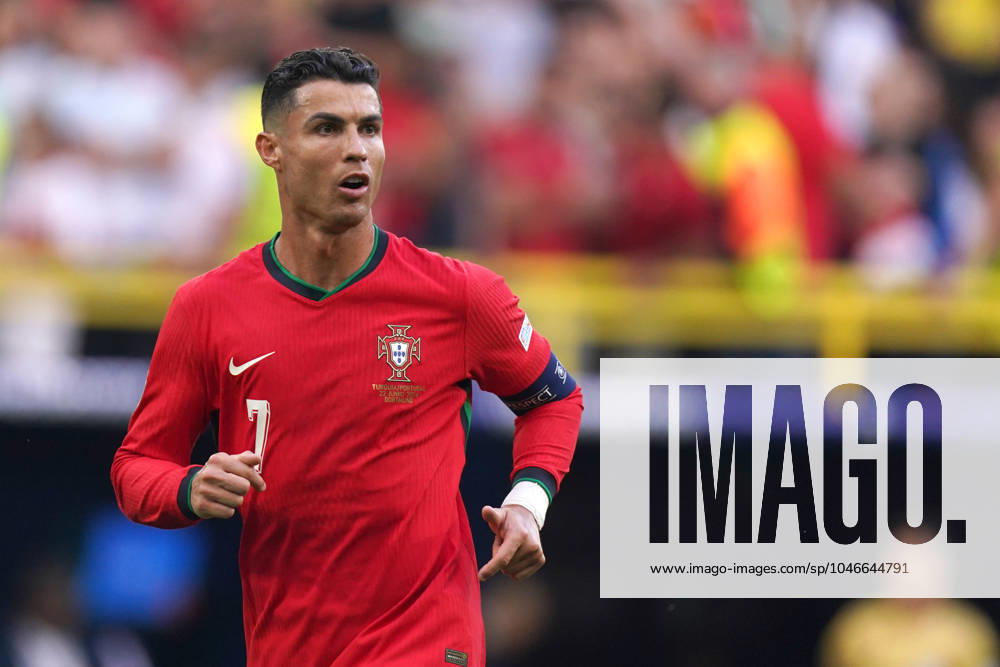 2024-06-22 Turkiye v Portugal - Group F - UEFA EURO, EM, Europameisterschaft,Fussball 2024 DORTMUND, GERMANY - JUNE 22: Cristiano Ronaldo of Portugal during the Group F - UEFA EURO 2024 match between Turkiye and Portugal at BVB Stadion Dortmund on June 22, 2024 in Dortmund, Germany. (Photo by Joris Verwijst BSR Agency) Dortmund Germany Content not available for redistribution in The Netherlands directly or indirectly through any third parties.