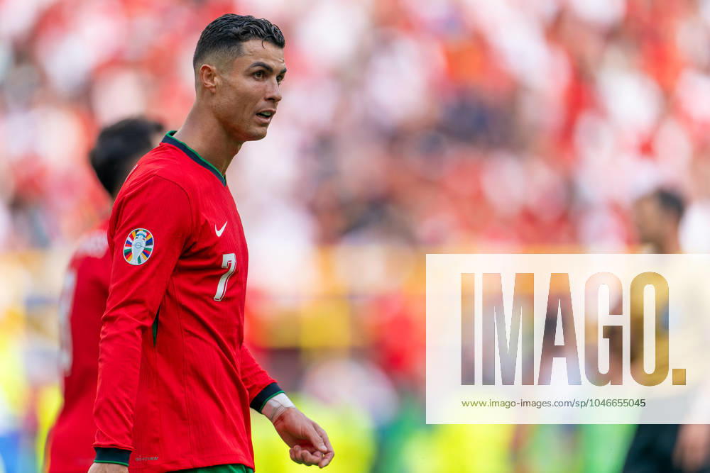2024-06-22 Turkiye v Portugal - Group F - UEFA EURO, EM, Europameisterschaft,Fussball 2024 DORTMUND, GERMANY - JUNE 22: Cristiano Ronaldo of Portugal looks on during the Group F - UEFA EURO 2024 match between Turkiye and Portugal at BVB Stadion Dortmund on June 22, 2024 in Dortmund, Germany. (Photo by Joris Verwijst BSR Agency) Dortmund Germany Content not available for redistribution in The Netherlands directly or indirectly through any third parties.