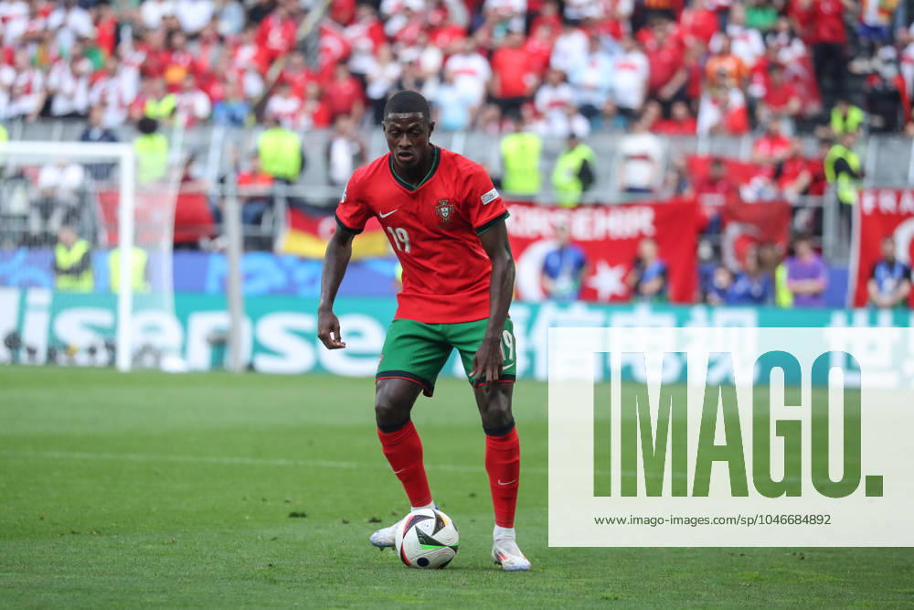Germany - UEFA EURO, EM, Europameisterschaft,Fussball 2024 - Turkey vs Portugal - 15 06 2024 GERMANY, DORTMUND, JUNE 22. Nuno Mendes of Portugal during the UEFA EURO 2024 group F stage match between Turkey and Portugal, on June 22, 2024 at BVB Stadion in Dortmund, Germany. Photo by Manuel Blondeau AOP.Press Dortmund BVB Stadion Germany