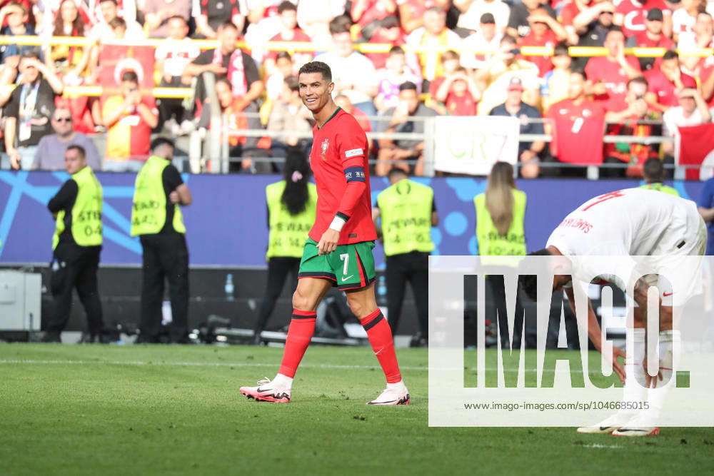 Germany - UEFA EURO, EM, Europameisterschaft,Fussball 2024 - Turkey vs Portugal - 15 06 2024 GERMANY, DORTMUND, JUNE 22. Cristiano Ronaldo of Portugal gestures during the UEFA EURO 2024 group F stage match between Turkey and Portugal, on June 22, 2024 at BVB Stadion in Dortmund, Germany. Photo by Manuel Blondeau AOP.Press Dortmund BVB Stadion Germany