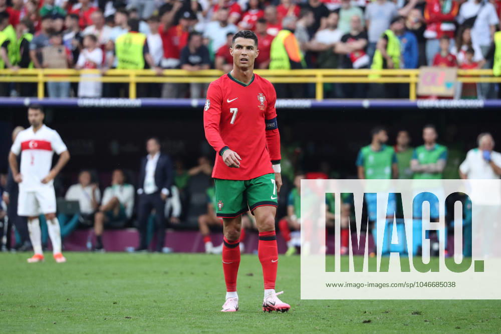 Germany - UEFA EURO, EM, Europameisterschaft,Fussball 2024 - Turkey vs Portugal - 15 06 2024 GERMANY, DORTMUND, JUNE 22. Cristiano Ronaldo of Portugal during the UEFA EURO 2024 group F stage match between Turkey and Portugal, on June 22, 2024 at BVB Stadion in Dortmund, Germany. Photo by Manuel Blondeau AOP.Press Dortmund BVB Stadion Germany