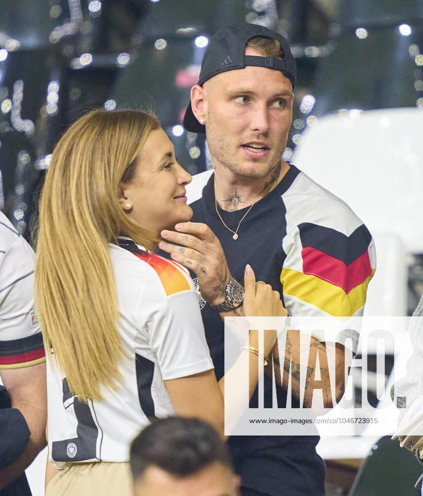 Eva Katharina wife of David Raum, DFB 3 after the group A stage match GERMANY - SWITZERLAND 1-1 of the UEFA European Championships 2024 on Jun 23, 2024 in Frankfurt, Germany.