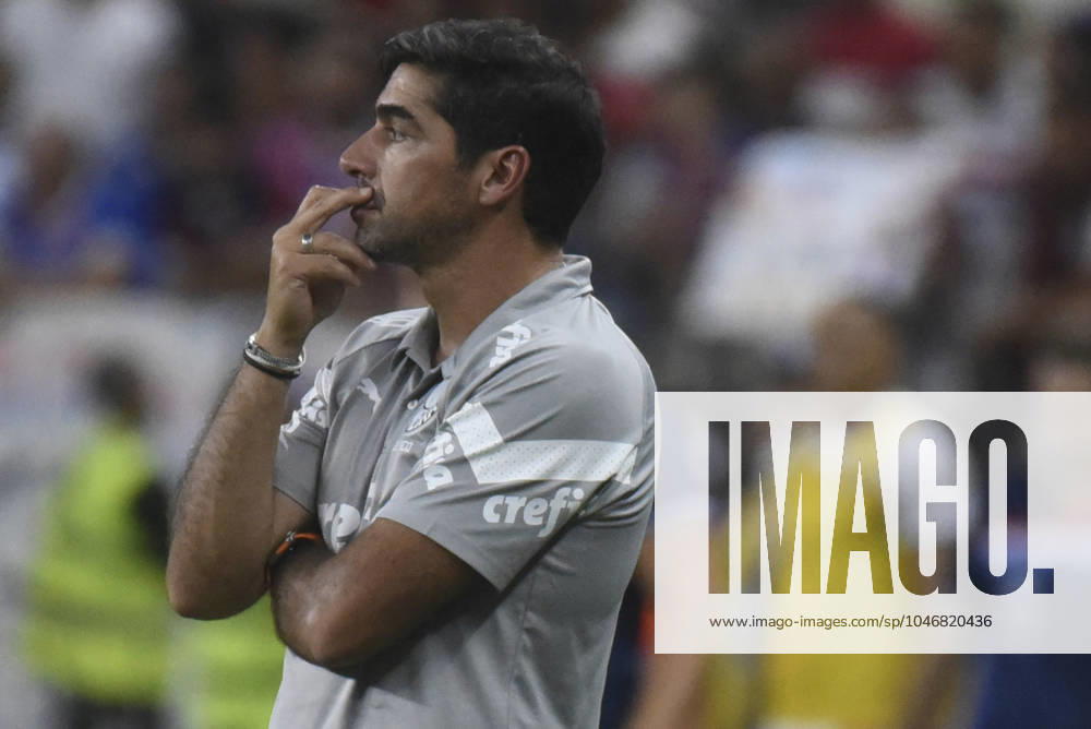 Abel Ferreira, manager of Palmeiras during the Campeonato Brasileiro football game between Fortaleza v Palmeiras at Arena Castelao, Fortaleza, Brazil. Caior Rocha (Caior Rocha SPP)