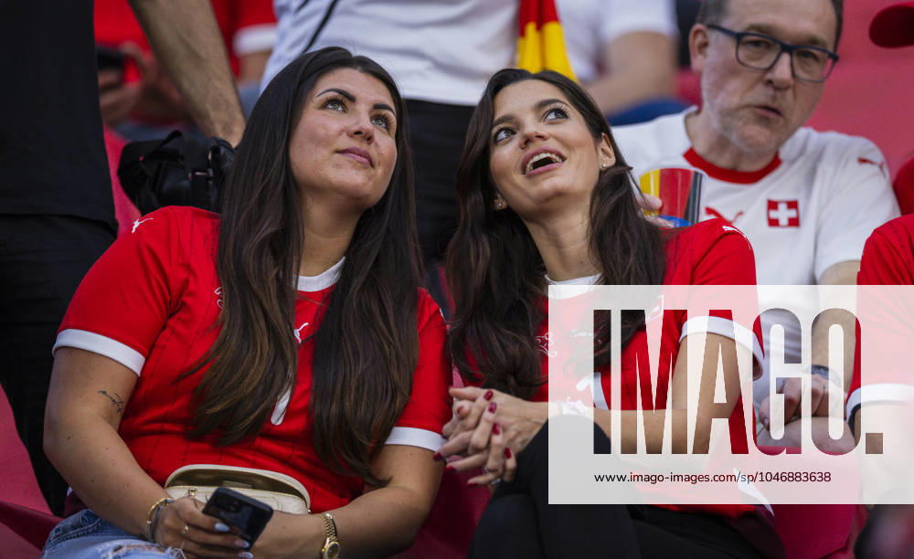 Frankfurt, Germany. 23rd Jun 2024. Alina (Frau von Yann Sommer (SUI)) Switzerland - Germany Schweiz - Deutschland 23.06.2024